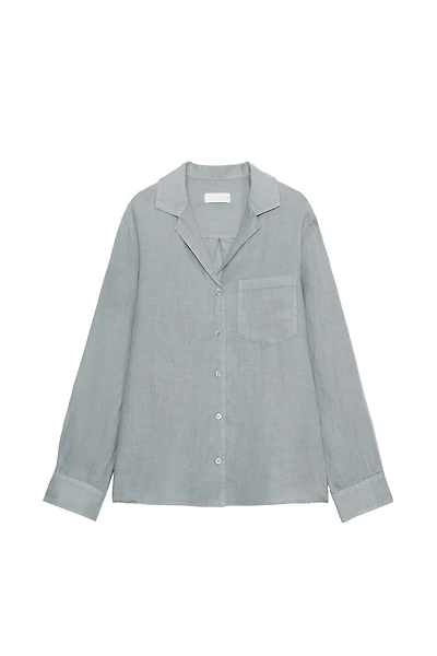 LINEN POCKET SHIRT ZW COLLECTION