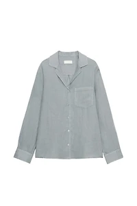 LINEN POCKET SHIRT ZW COLLECTION