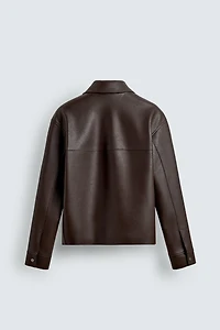 BLOUSON EN MATIÈRE SYNTHÈTIQUE