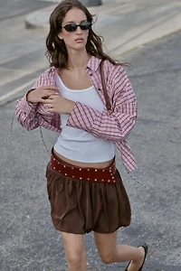 BALLOON MINI SKIRT