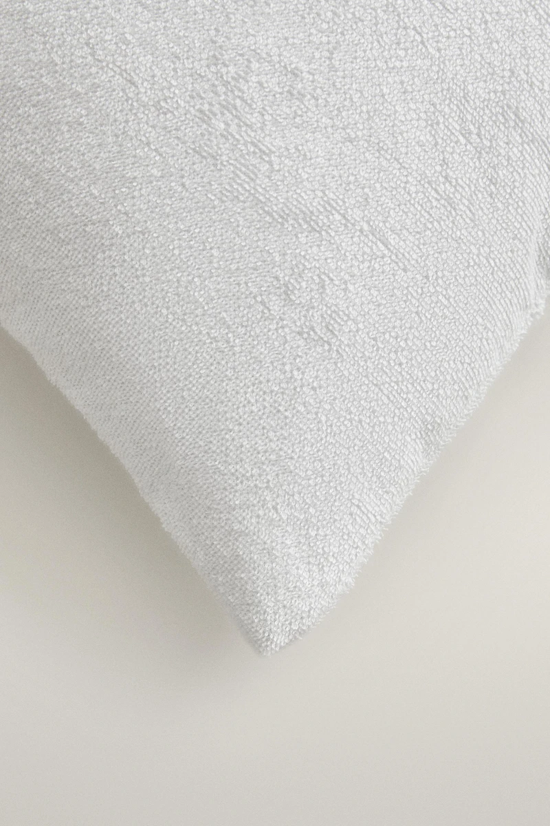 WATERPROOF COTTON TERRYCLOTH PILLOW PROTECTOR