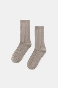 BASIC RIBBED SOCKS