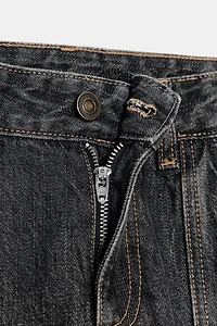 TRF LOW RISE WIDE LEG SEAMSTITCH JEANS