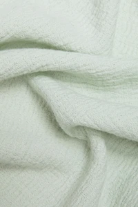 COTTON BLANKET WITH FRINGING