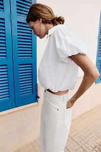 SHORT SLEEVE BALLOON SHIRT