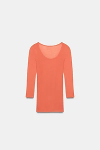 SUPIMA® THREE-QUARTER SLEEVE T-SHIRT
