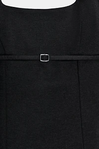 INTERLOCK HALTER TOP