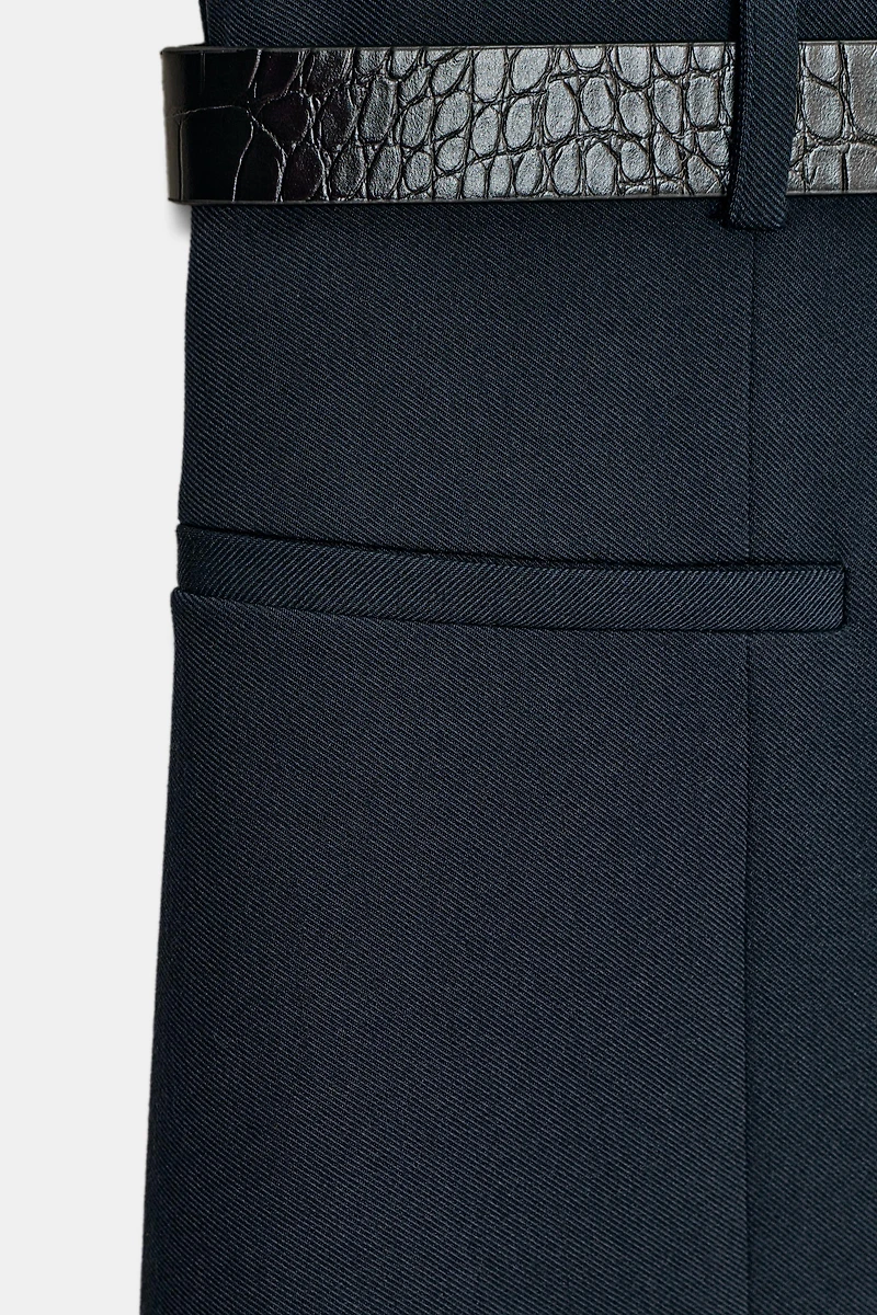 BELTED LONG VEST