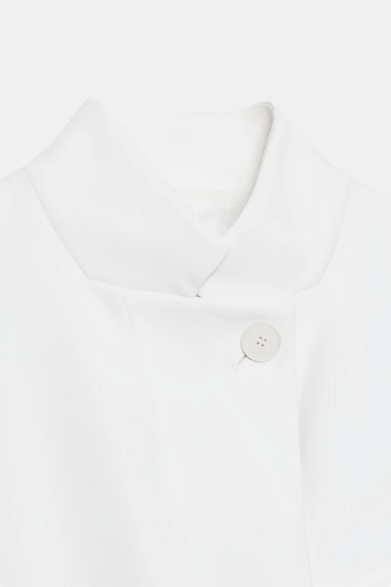 SHORT SLEEVE CROPPED BLAZER ZW COLLECTION