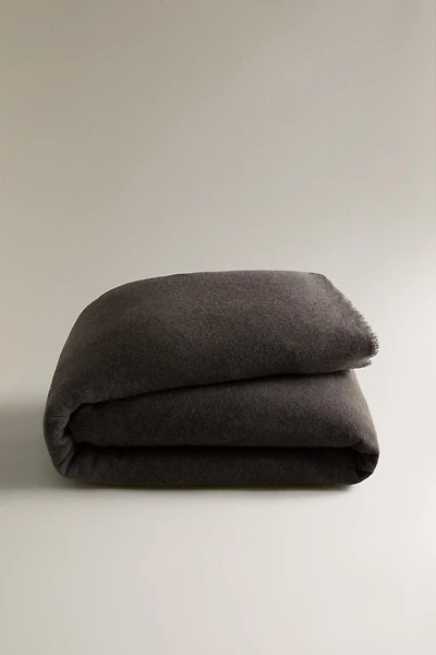 JETÉ DE LIT LAINE CHEVRON
