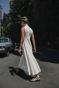 ROBE LONGUE TEXTURÉE