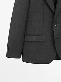 Blazer 100 % laine