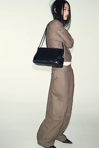 ROCK STYLE FLAP SHOULDER BAG