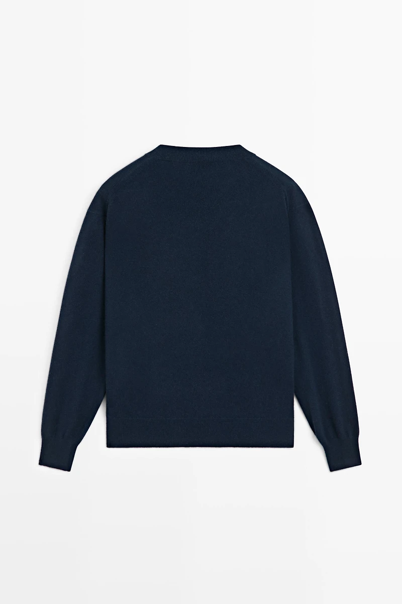 Pull manches longues 100 % cachemire