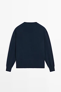 Pull manches longues 100 % cachemire