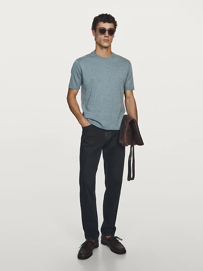 T-shirt en maille de coton