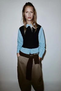 CHEMISE BIMATIÈRE EN POPELINE