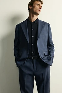 VESTE DE COSTUME À CARREAUX REGULAR FIT