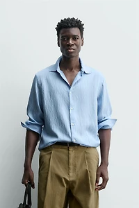 JACQUARD STRIPED SHIRT