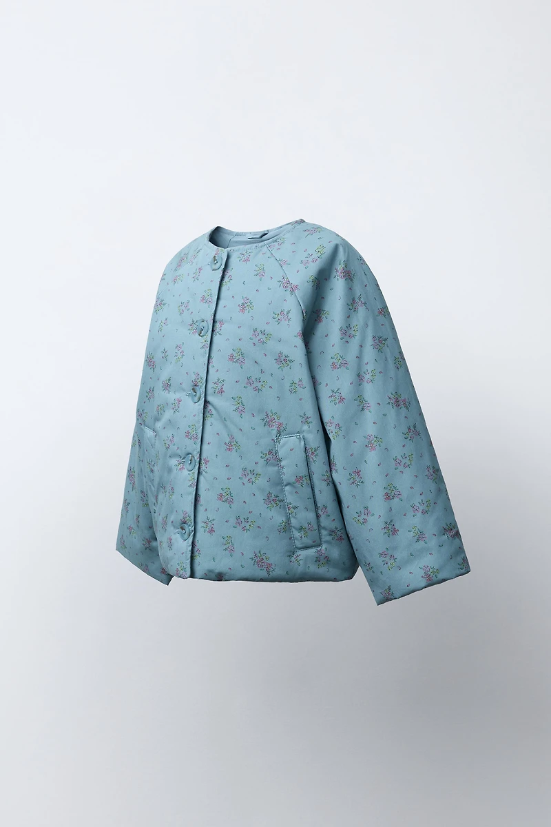 FLORAL PRINT JACKET