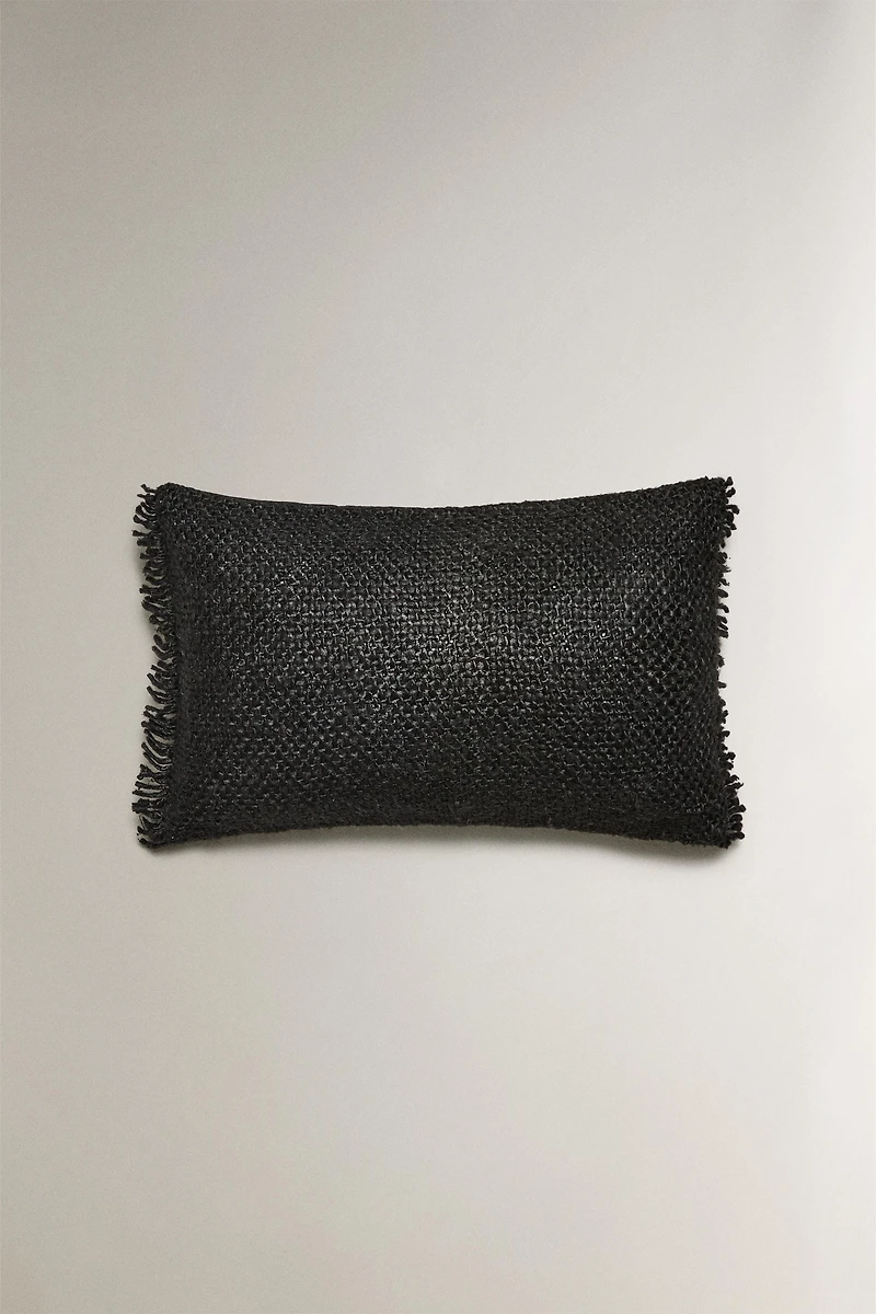 HOUSSE DE COUSSIN FRANGES
