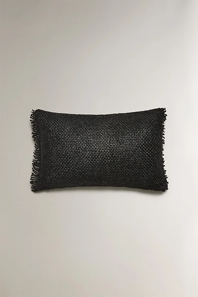 HOUSSE DE COUSSIN FRANGES