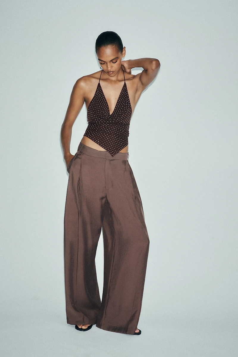 TOP TULLE STRASS