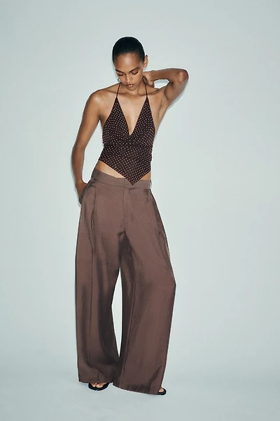TOP TULLE STRASS