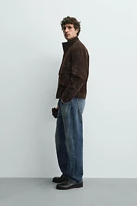 SUEDE LEATHER JACKET