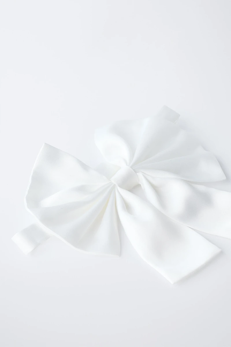 SATIN BOW BOW TIE
