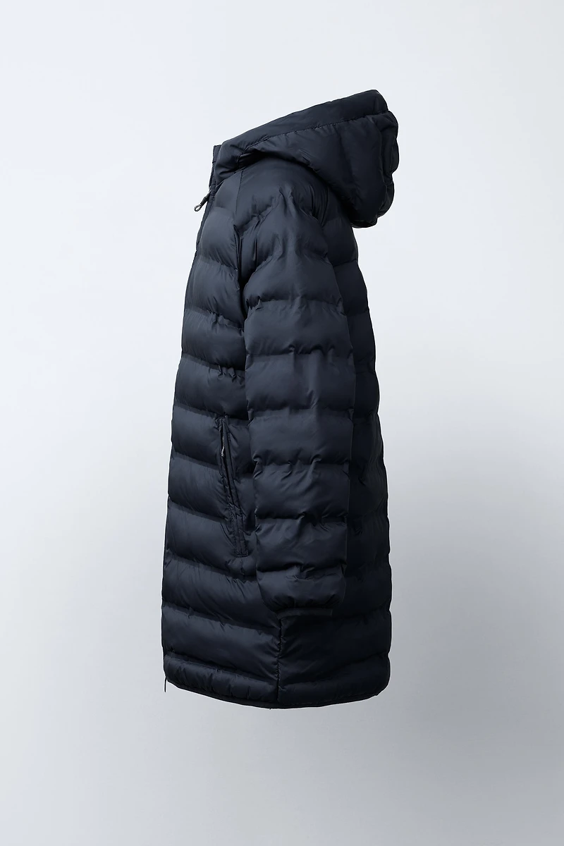 VESTE LONGUE ULTRALÉGÈRE MATELASSÉE DÉPERLANTE