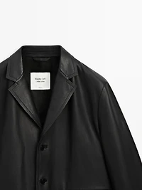 Nappa leather blazer - LIMITED