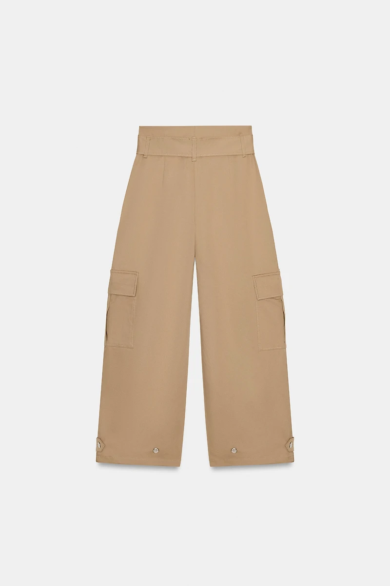 PAPERBAG CARGO POCKET PANTS