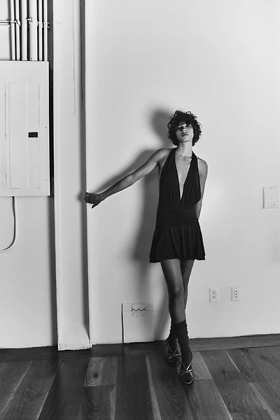 HALTER JUMPSUIT DRESS