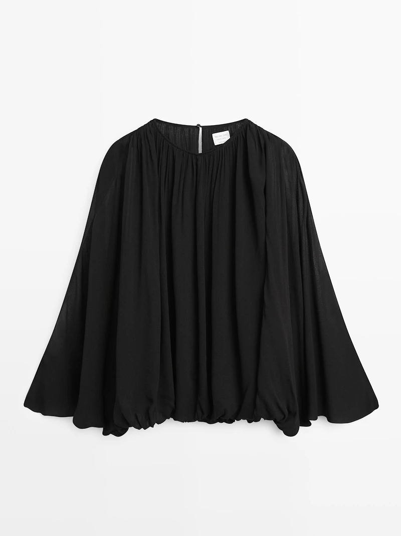 Flowing balloon blouse - Limited
