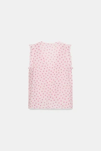 BLOUSE IMPRIMÉE À POIS