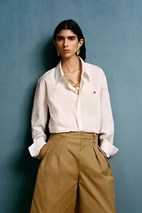 EMBROIDERED POPLIN SHIRT WILLY CHAVARRIA X ZARA