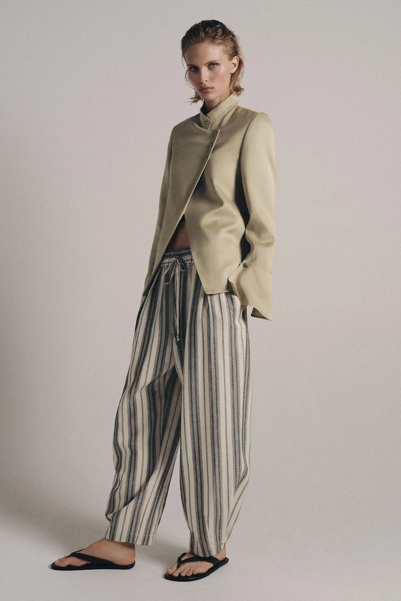 ZW COLLECTION STRIPED PAJAMA PANTS