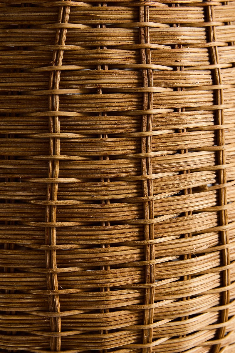 OVAL RATTAN BASKET