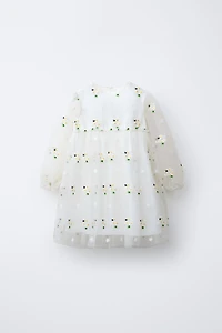 ROBE EN TULLE BRODÉE