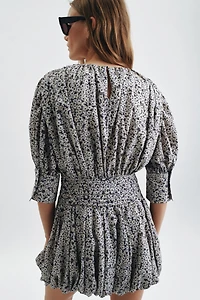 ZW COLLECTION PRINTED MINI DRESS