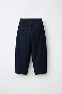 PANTALON BALLON À RAYURES