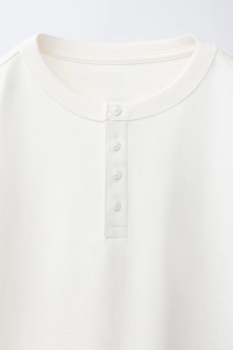 HENLEY POLO SHIRT