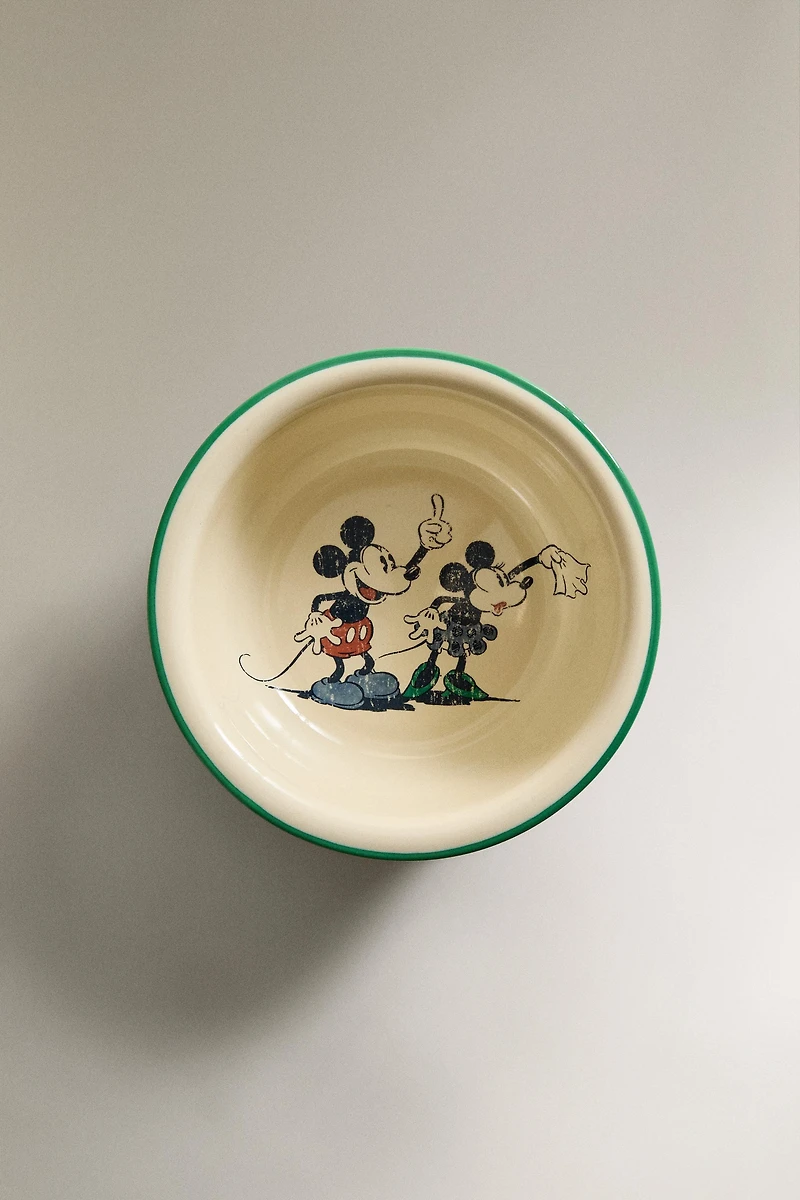 KIDS' CERAMIC MICKEY & MINNIE ©DISNEY BOWL