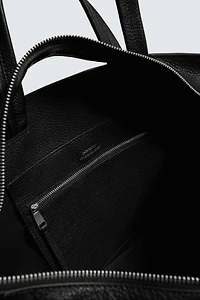 LEATHER SHOPPER BAG