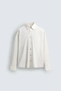 CHEMISE RELAXED FIT EN COTON
