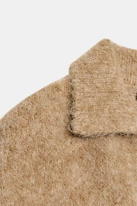 PULL EN MAILLE EFFET BROSS