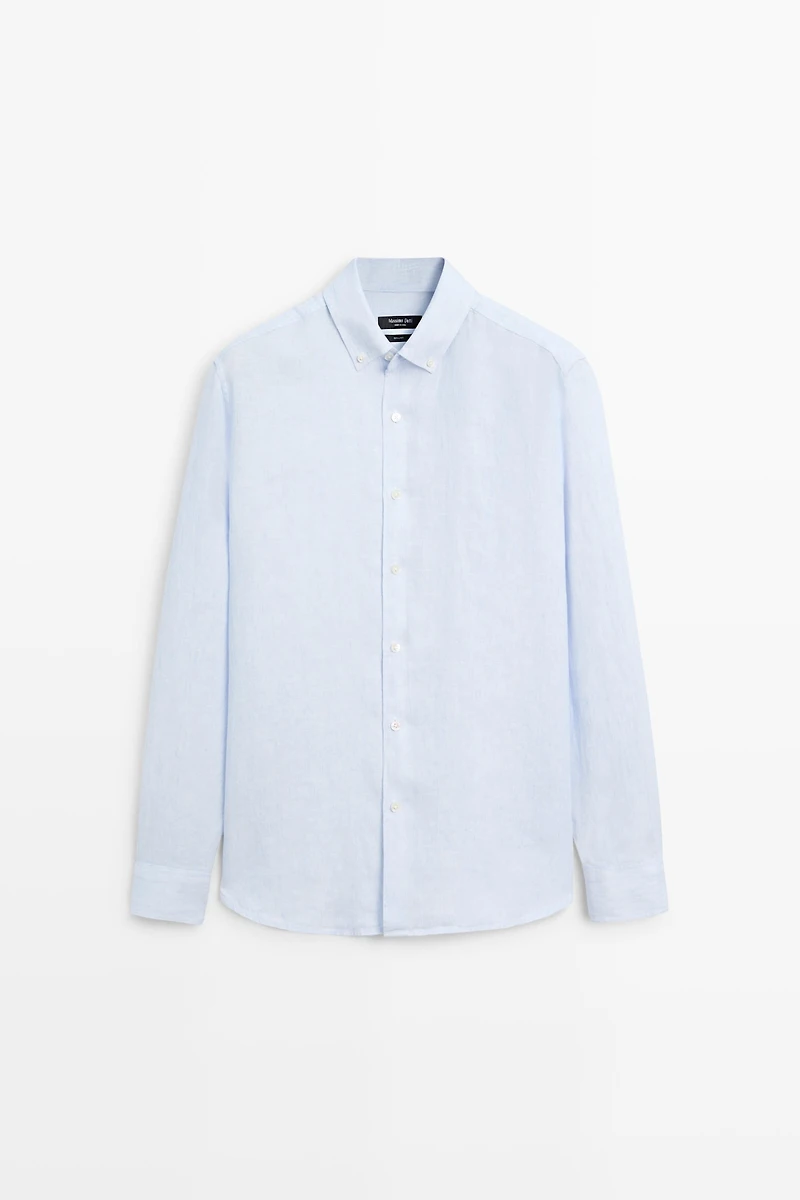100% linen shirt