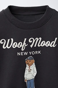 SWEAT À IMPRIMÉ CHIEN