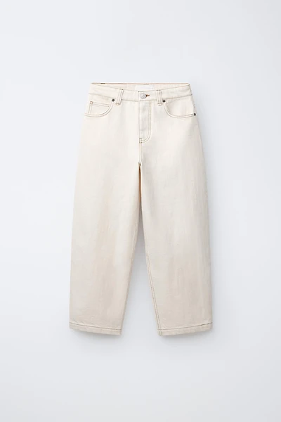 STRUCTURED BAGGY JEANS